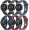 6 Pack 22mm Deportiva Correa para Samsung Galaxy Watch 3 45mm/Gear S3 Frontier/Classic/Galaxy Watch 46mm,Correas Silicona para Garmin Venu 2/3/Vivoactive 4,para HUAWEI Watch GT4/GT2/GT3/GT/GT2e Pro