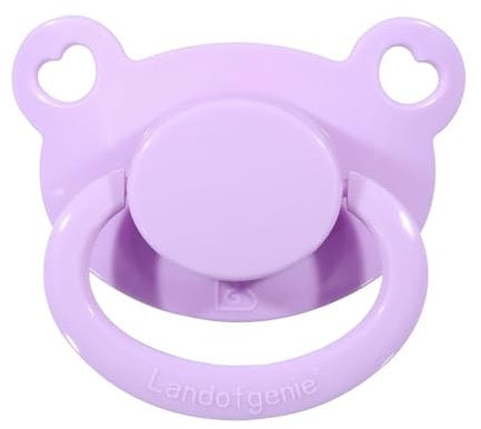 Landofgenie Succhietto per Adulti Grandi Dimensioni Ciuccio Viola