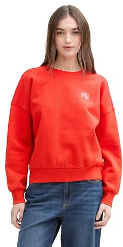 Tom Tailor Strickpullover mit Schlitz-Details, Flawless Blue, XS