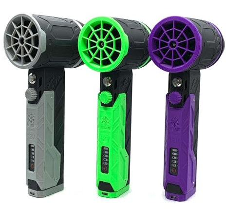 GkgWuxf Electric Air Duster Cordless | Powerful Air Blower Fan,Stepless Speed Electric Duster BBQ Blower Fan Tiny Electric Cleaner for Drying Vacuuming