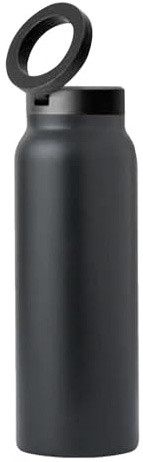Wasserflasche mit Handyhalterung, 680 ml, Sport-/Fitness-Handyhalter, isolierter Becher, Edelstahl-Wasserflasche mit magnetischer Handyhalterung für Fitnessstudio, Sport