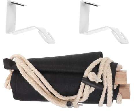 SHOWERORO Faltbare Fußhängematte Für Unter Schreibtisch Ergonomische Fußstütze Aus Polyester Und Holz Für Büro Und Zuhause Bequeme Fußauflage Für Reisen Und Flugzeuge Stabil Und