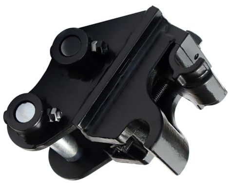 Attacco Rapido Escavatore in Acciaio Legato Ad Alta Resistenza Universale per Modelli Fino a 3 Tonnellate Compatibile con Tutti Gli Escavatori Accessorio Veloce e Sicuro