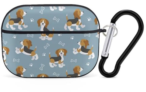 Buewutiry Kompatibel mit Airpods Pro 2. Generation Hülle – Beagle Dog Cute Case Compatible with Airpods Pro Case Cover, Cute Case Compatible with Airpods Pro 2 Case
