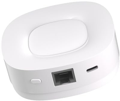 Smilewolf ZBbridge-U Matter Zigbee Bridge Ultra Smatr Home Security Connexion Ethernet OTA Mise à niveau Fonctionne avec appareils SNZB-03P/SNZB-06P
