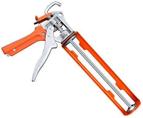 jojofuny 1pc Thickened Glue Tool Manual Caulking Ergonomic Design for Home Decoration Construction Drip Spring Material Easy to Handle