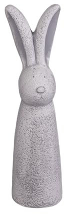 gartendekoparadies.de Hasen Figuren, Steinfiguren, Ostern, Dekorative Skulpturen, frostbeständig für Außenbereich (Hase 50 cm)