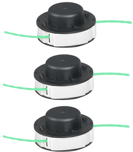 GGesii 3 Stücke Mähkopf Ersatz für Stihl FSA 56 Unkrautfresser Trimmer für Stihl Autocut 2-2, C2-2 Rasentrimmerköpfe, 4008-710-4301, 40087104301, für Rasen (Weiß)