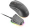 Mars Gaming MM-T3, Ratón Inalámbrico Ligero, Bluetooth 5.0 + 2.4GHz + Cable, Sensor Óptico PIXART PAW3104PRO 14400 dpi, Base de Carga Magnética RGB, Switches Huano, Software de Control, Negro