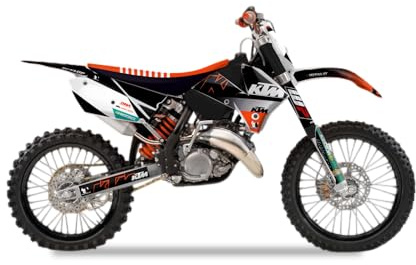 Kit Grafiche Lucide Compatibili con KTM EXC 125-250-250F-450F-525F 2005-7 BT1312