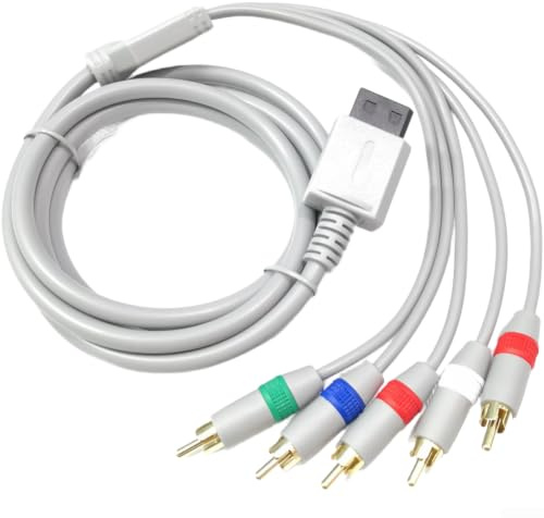 Componentes Cable para componentes de vídeo HD para wii y wii U 1.8M