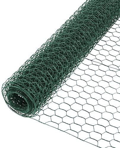 Suregreen PVC Coated Chicken Wire | 900mm x 50m | 50mm Holes