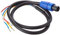 Designacable REL/MJ Acoustics 3 Wire Sub Speaker Cable Neutrik Speakon to Bare end Subwoofer (1 m)