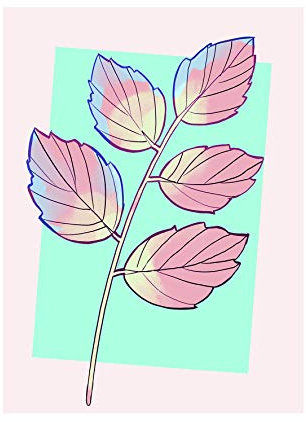 Disney Wandbild von Komar | Cinderella Plant | Kinderzimmer, Babyzimmer, Dekoration, Kunstdruck | Größe 40x50cm (Breite x Höhe) | ohne Rahmen | WB017-40x50