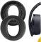 GEEKRIA Earpad Replacement for PlayStation Platinum Wireless Headset, PS4 Platinum Wireless Headset Ear Pad/Cushion/Ear Cups/Earpads Repair Parts (Black)