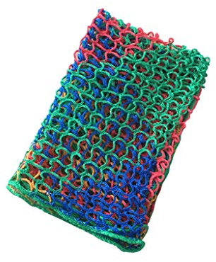 Kinder Balkon Schutznetz, 0,8m X 1m Sicherheits Treppen Balkon Leitschiene Nylon Partition Net Gebäude Haushalt Anti-Dropping Sicher Net (Color : Pack of 3)