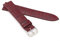 RIOS1931 Unisex Uhrenarmband Alligator Style Modell Miami 20 mm Bordeaux