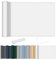 AXT SHADE Brise Vue Balcon 100x600cm Imperméable Cache Vue Balcon Protection UV Opaque Résistant aux Contre Vent avec Trous et Serre Câbles pour Exterieur Terrasse-Blanc