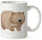 Mr. & Mrs. Panda Kindertasse Wombat - Geschenk, Kindergartenbecher, Tiere, Kunststoffbecher, lustige Sprüche, Kinderbecher, Australien, Das Leben ist