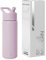 Simple Modern Trinkflasche mit Strohhalm | Wasserflasche Edelstahl Isolierte für den Sport Fitnessstudio | Summit | 530ml | Lavender Mist