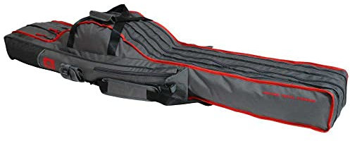Mikado Rutentasche 3/4 Fächern Rutenfutteral Angeltasche viele Varianten! 140cm-150cm-160cm-170cm (140cm / 3 Fächer / UWD-05-140-3-GY)
