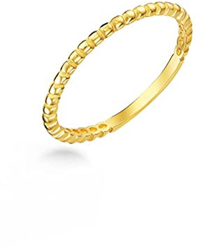 Ehering Mary ziseliert in Gold, 21