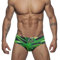 RQPYQF Costume da Bagno Uomo, Costume Slip Nuoto Mare e Piscina Uomo Swimming Brief Coulisse Regolabile YK01 (Verde, L)