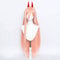 Anime Power Cosplay Wig for Chainsaw Man, Women Update Long Straight Halloween Wig with Two Horns Halloween Party Costume+ Wig Cap, Holiday Gifts for Anime Fans