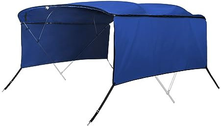 QUARKZMAN 1 Juego 600D 4 Arco 8'l X 97-103 W Cubierta Lona para Toldo Bimini Azul