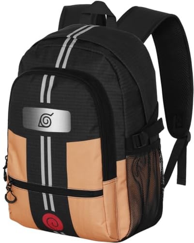 Naruto Dress-Fan Fight Rucksack 2.2, Mehrfarbig, 31 x 44 cm, Kapazität 24 L