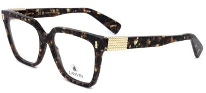 Lanvin Unisex LNV2652 Sunglasses, 239 Textured Brown Gold, 54