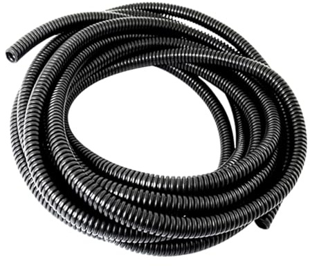 CGEAMDY Tuyau Ondulé Pour La Protection Des Câbles électriques, Tuyau Flexible Ondulé Pour Câblage électrique Voiture, 5m Tuyau Flexible Ondulé, Pour Le Jardin, Voiture Et Le Bureau(10x13mm)