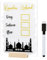BOFUNX Ramadan Kalender Acryl Eid Mubarak Kalender Ramadan Mubarak Deko Eid Mubarak Tisch Ornament Dekoration