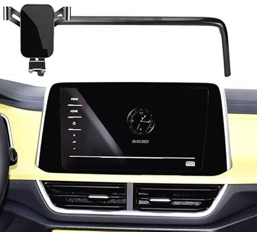 LSXEL Handyhalterung kompatibel mit VW T-ROC handyhalter zubehör 2017 2018 2019 2020 2021 2022 2023 2024 (for T-ROC 2023-2024)