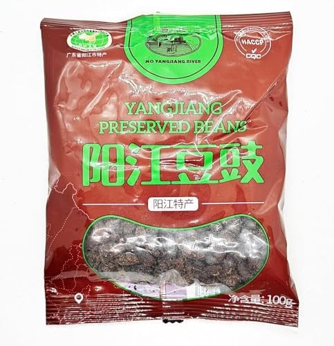 Yang Jiang Salted Black Beans Preserved Black Beans 1 pack 100g