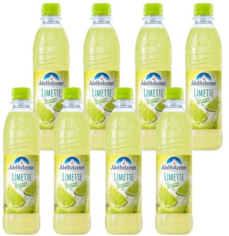 Adelholzener Limette 8 Flaschen je 0,5l inkl. Mehrwegpfand