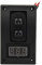 Plookyoe Panel de prueba de bateria doble LED 12-24V Interruptor basculante Voltimetro nautico para barcos 4P NCENDIDO-APAGADO-ENCENDIDO