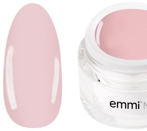 Emmi Nail Farbgel Nude | UV/LED-Gel für brillante Farbintensität | Hohe Deckkraft, mittelviskos & selbstglättend | Kein Verlaufen in Nagelränder | 5 ml – Queen B