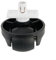 ComfyHarbor Para Roborock Aspiradora Rueda Delantera Accesorio De Repuesto Para S Series S4 S6 S6 Pure S5 Max S6 Max V E4 Robot Control De Dirección De Aspiradora Negro