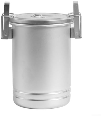 Outdoor Dampftopf mit Verriegelungsdesign, stabiles Edelstahl-Kochgeschirr für Camping, Reis und Suppe Kochen