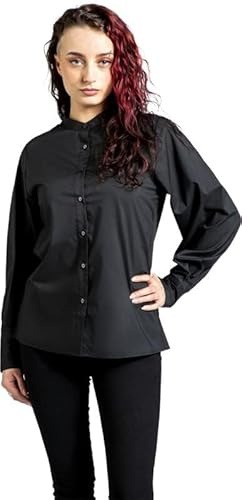 Gothicana by EMP Damen Bluse Dark Romance schwarz