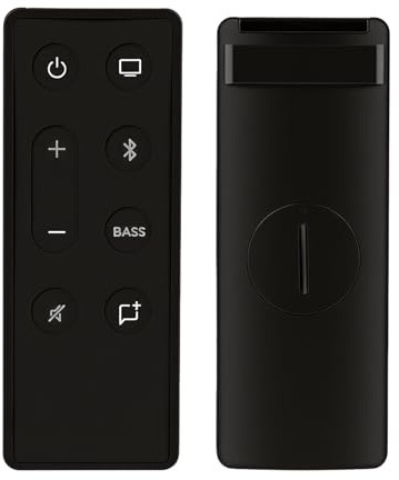 Telecomando di ricambio universale per soundbar TV, compatibile con modelli multipli, controllo del volume e ingressi