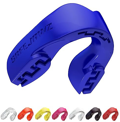 SAFEJAWZ Sport Zahnschutz Erwachsene und Kinder Sport Mundschutz Für alle Vollkontakt-Sportarten einschließlich Rugby, Kampfsport, Kickboxen, Hockey & Boxe