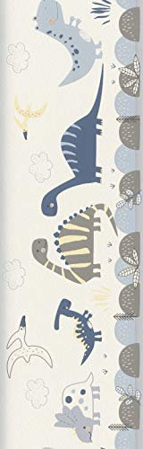 Rasch Borten Papierborte (kindgerecht) Blau 5,00 m x 0,17 m Bambino XVIII 248869