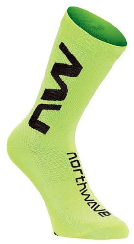 Northwave Extreme Air Socken Yellow Fluo/Black L