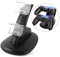 Ymiko USB Dual Charging Charger Dockingstation Ständer für PS4 Playstation 4 Slim/Pro Controller, platzsparend
