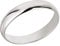 Ardeo Aurum Trauring Unisex Damenring Herrenring aus 375 Gold Weißgold in 4 mm Breite massiv Ehering Modell 102 Größe 60