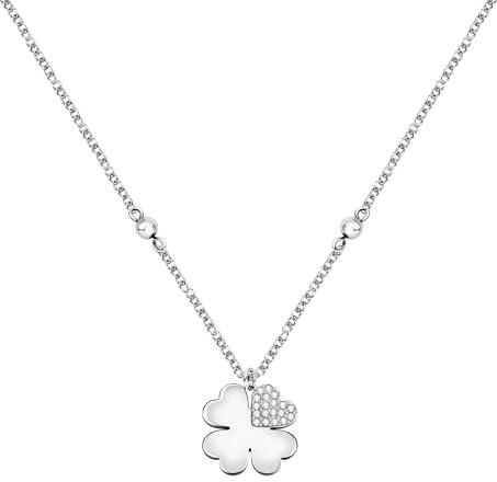 Morellato Collana Donna, Collezione VALENTINA, in Acciaio, Cristalli - SATQ09