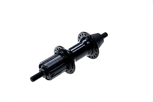 Fahrrad Freilauf Nabe Hinterrad HR 135 mm Vollachse Kassette 36 Loch Schwarz