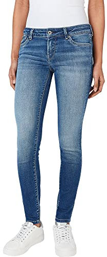 Pepe Jeans Damen Pixie Jeans, Blue (Denim-HN6), 26W / 30L